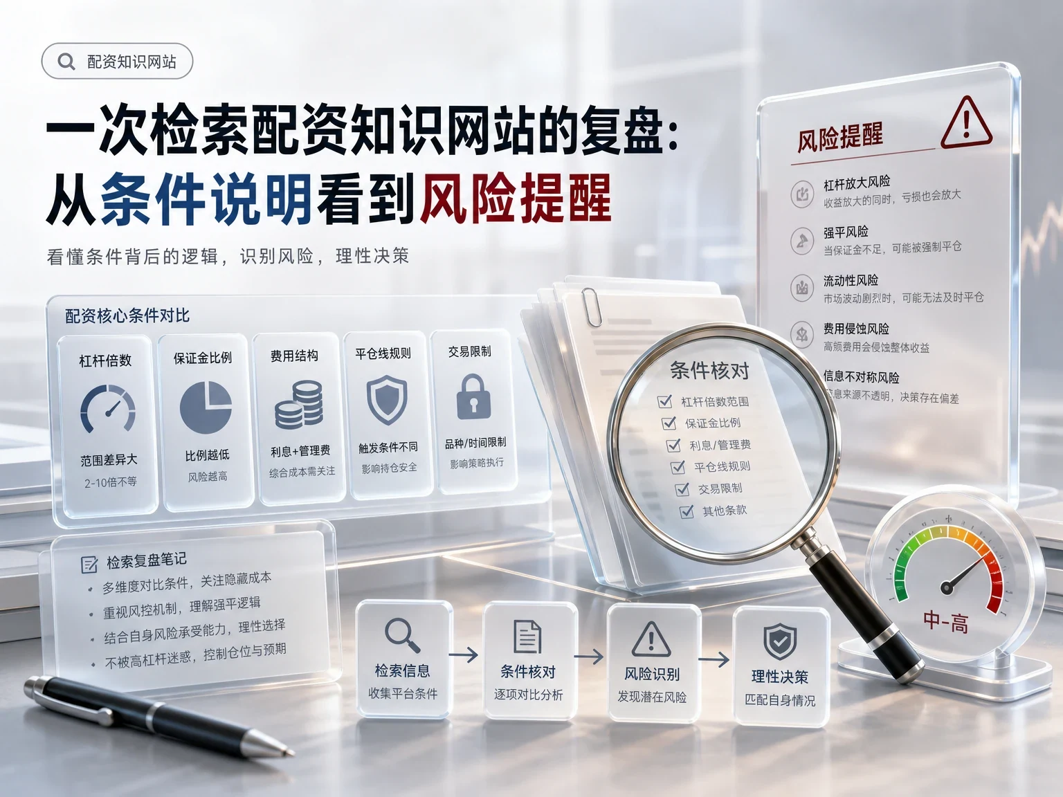 一次检索配资知识网站的复盘：从条件说明看到风险提醒 插图