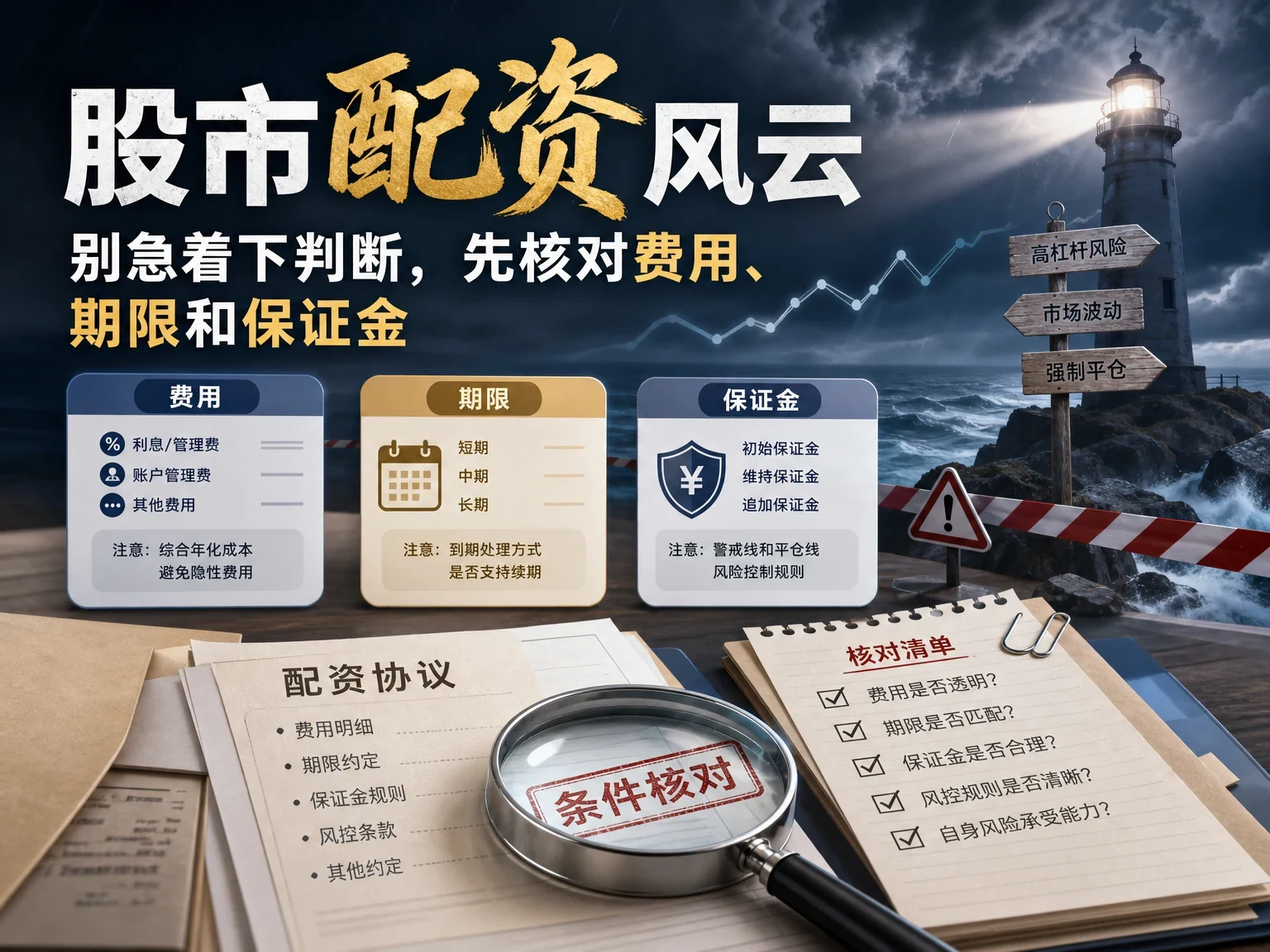 股市配资风云别急着下判断，先核对费用、期限和保证金 插图