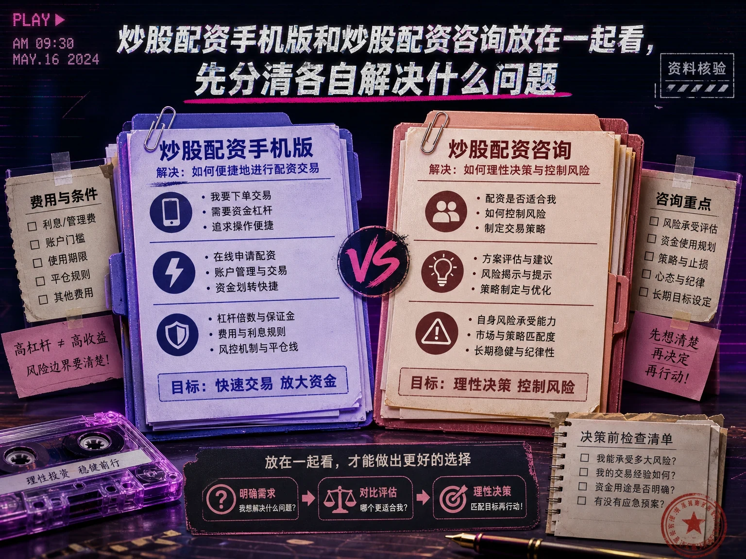 炒股配资手机版和炒股配资咨询放在一起看，先分清各自解决什么问题 插图