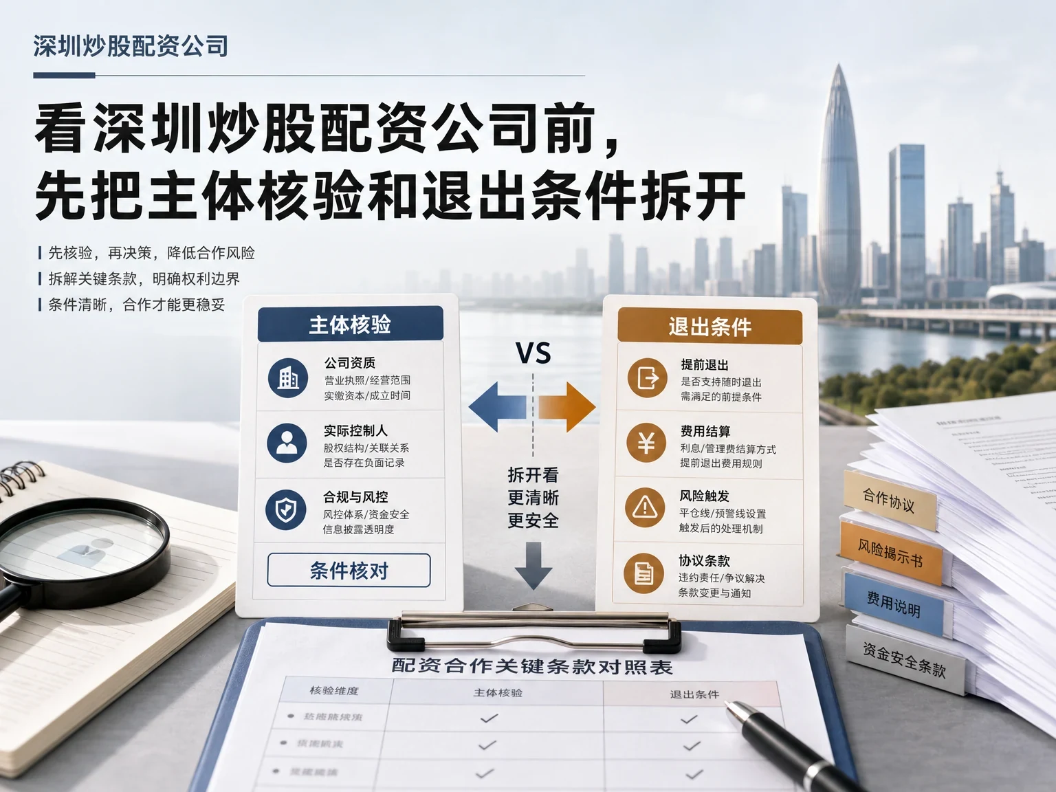 看深圳炒股配资公司前，先把主体核验和退出条件拆开 插图