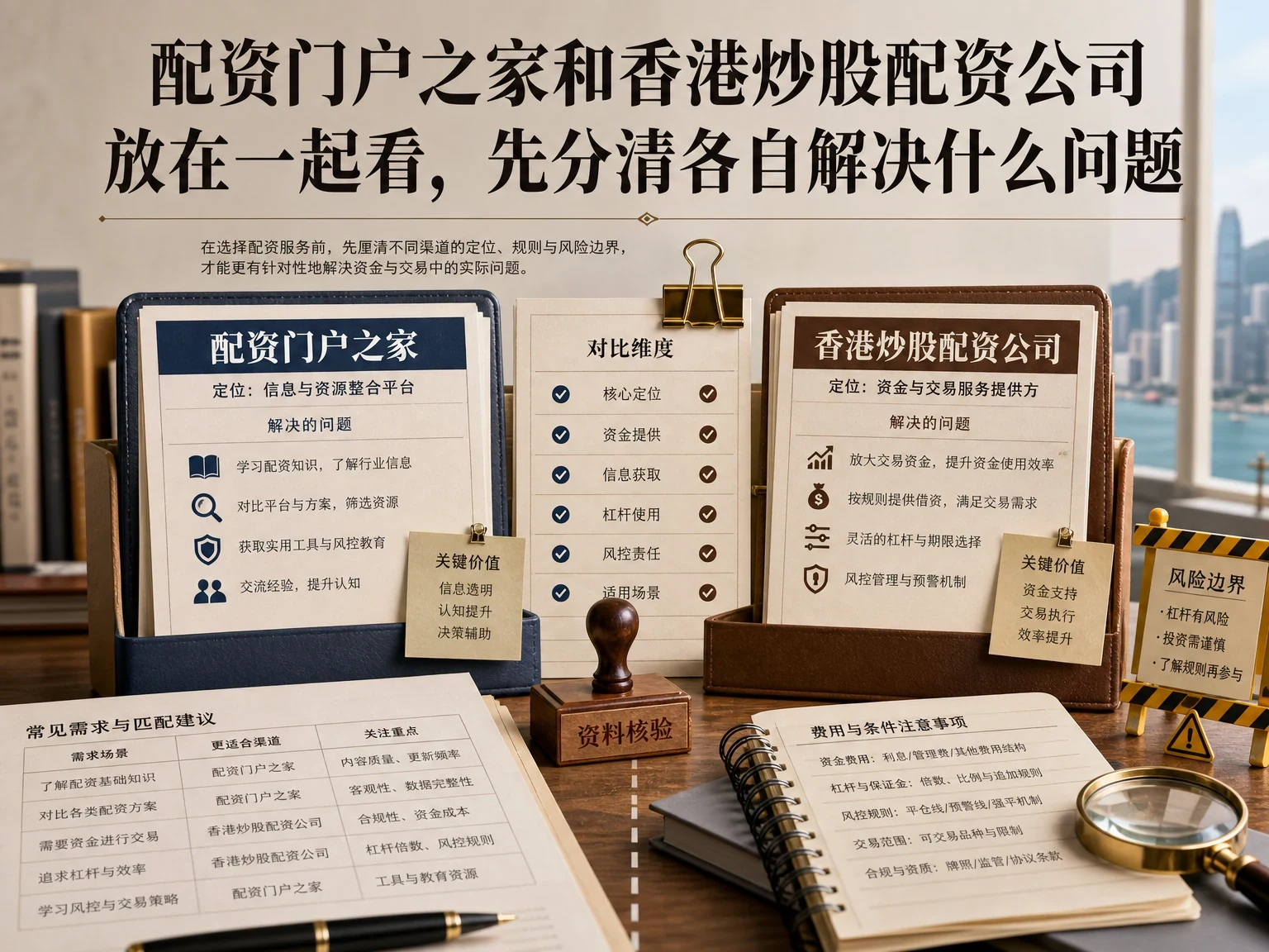 配资门户之家和香港炒股配资公司放在一起看，先分清各自解决什么问题 插图