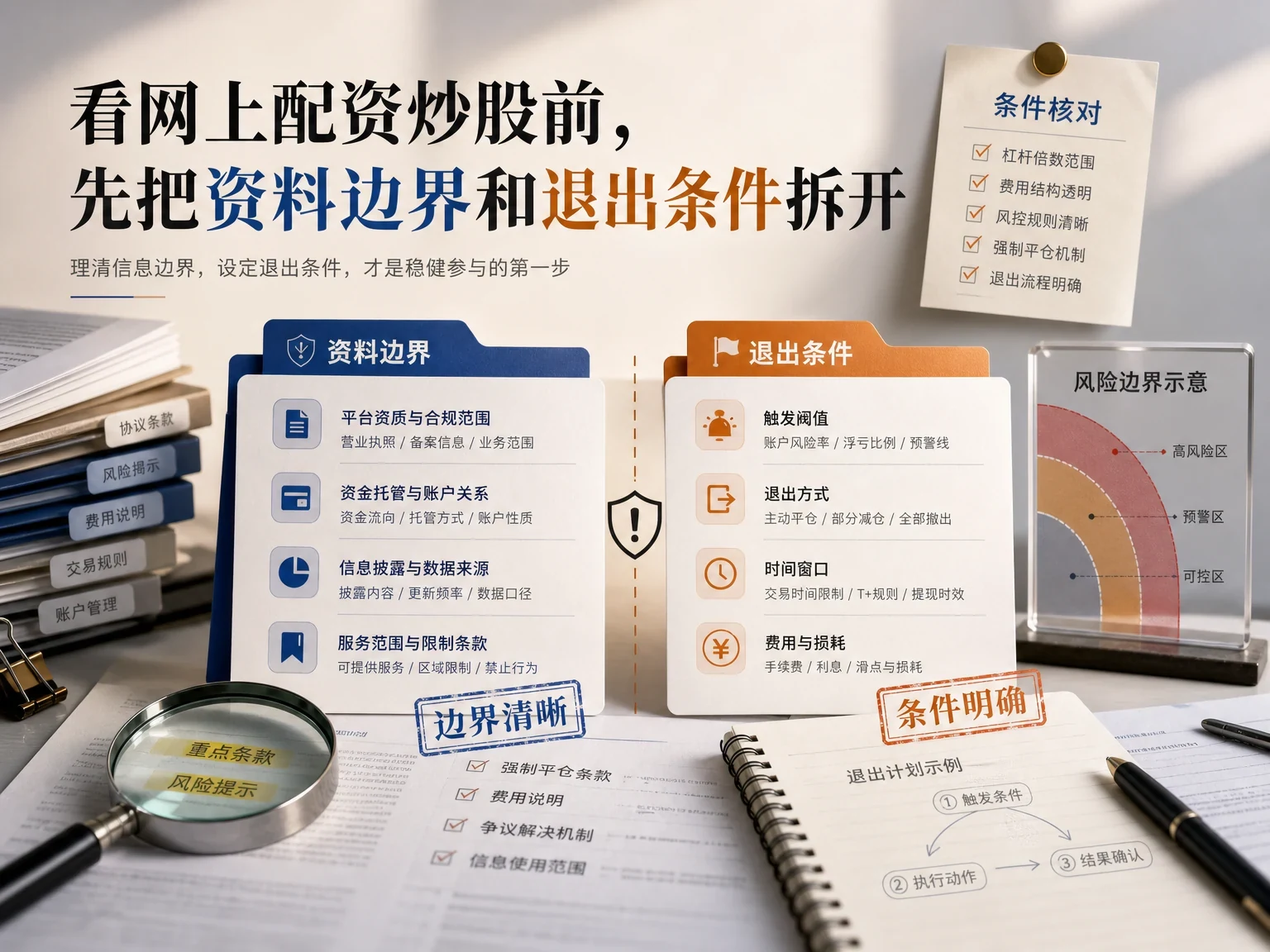 看网上配资炒股前，先把资料边界和退出条件拆开 插图