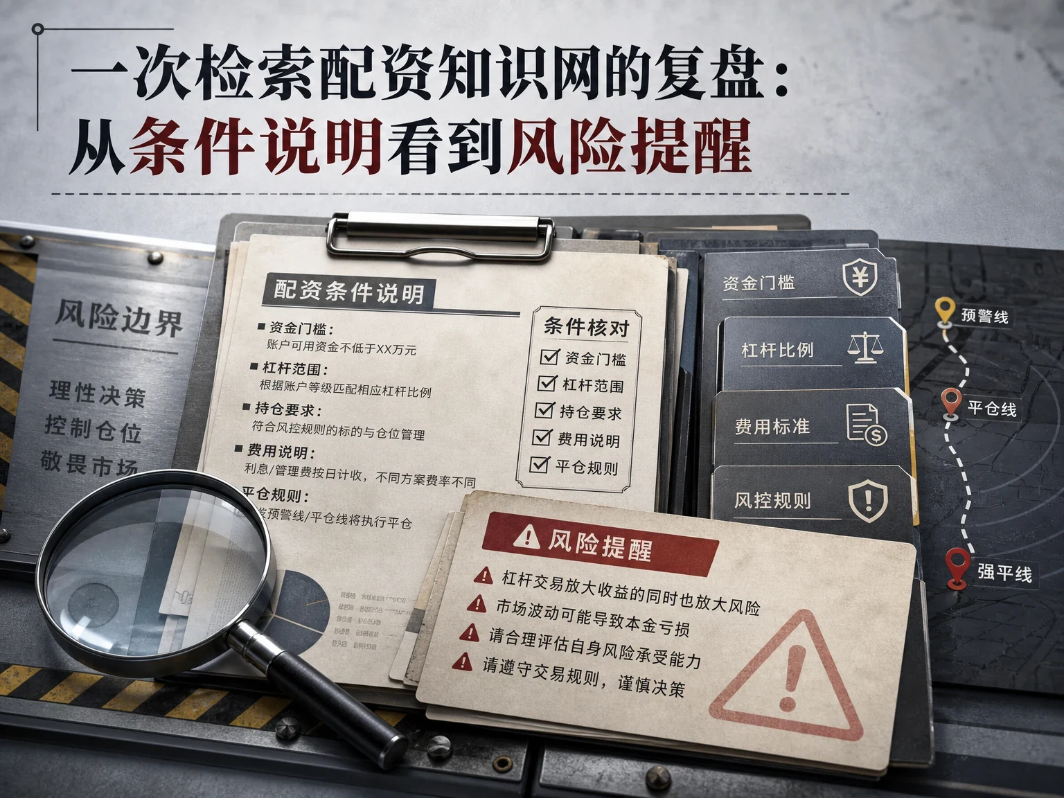 一次检索配资知识网的复盘：从条件说明看到风险提醒 插图